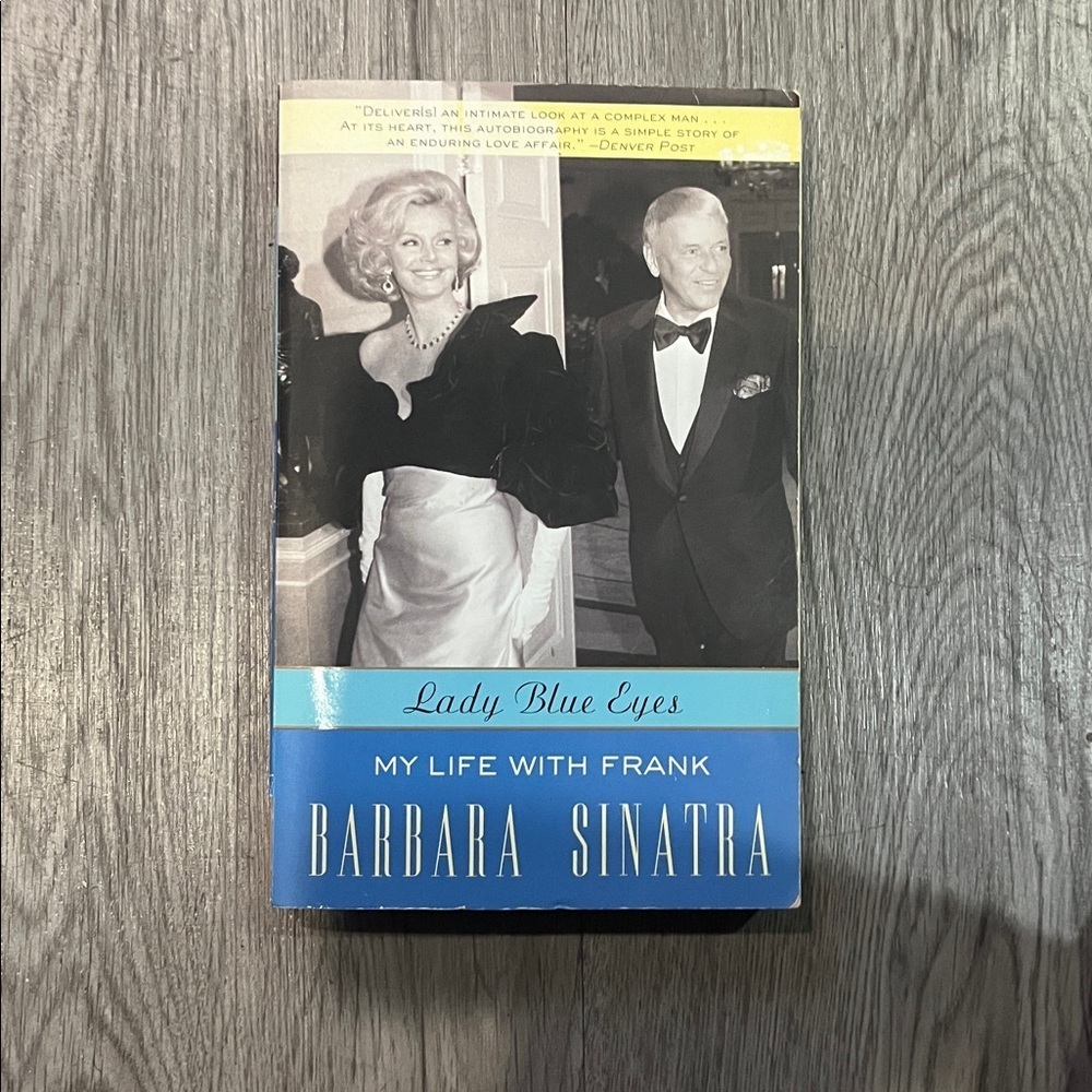 Lady Blue Eyes Book by Barbara Sinatra